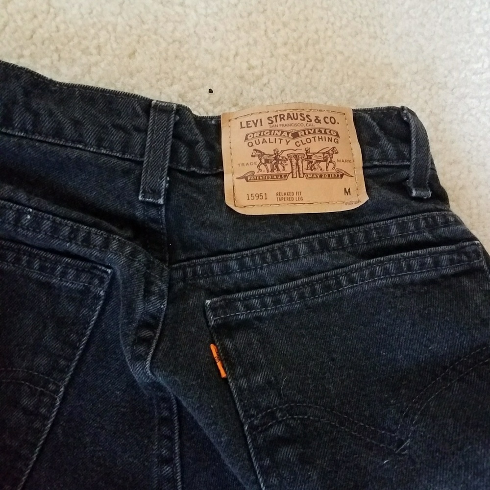 🖤Vintage BLACK LEVIs JEANS🖤 - Picture 4 of 5